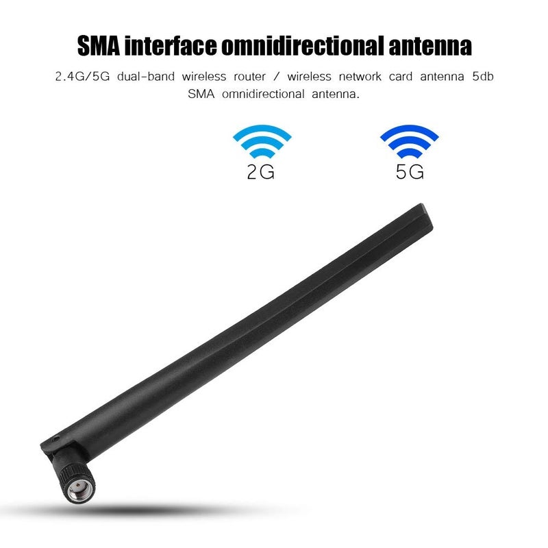fosa 3PCS Router Original Antenna SMA Omnidirectional Antenna 2.4G,5G Dual Band Network Card External Antenna for RT AC68u - Image 2